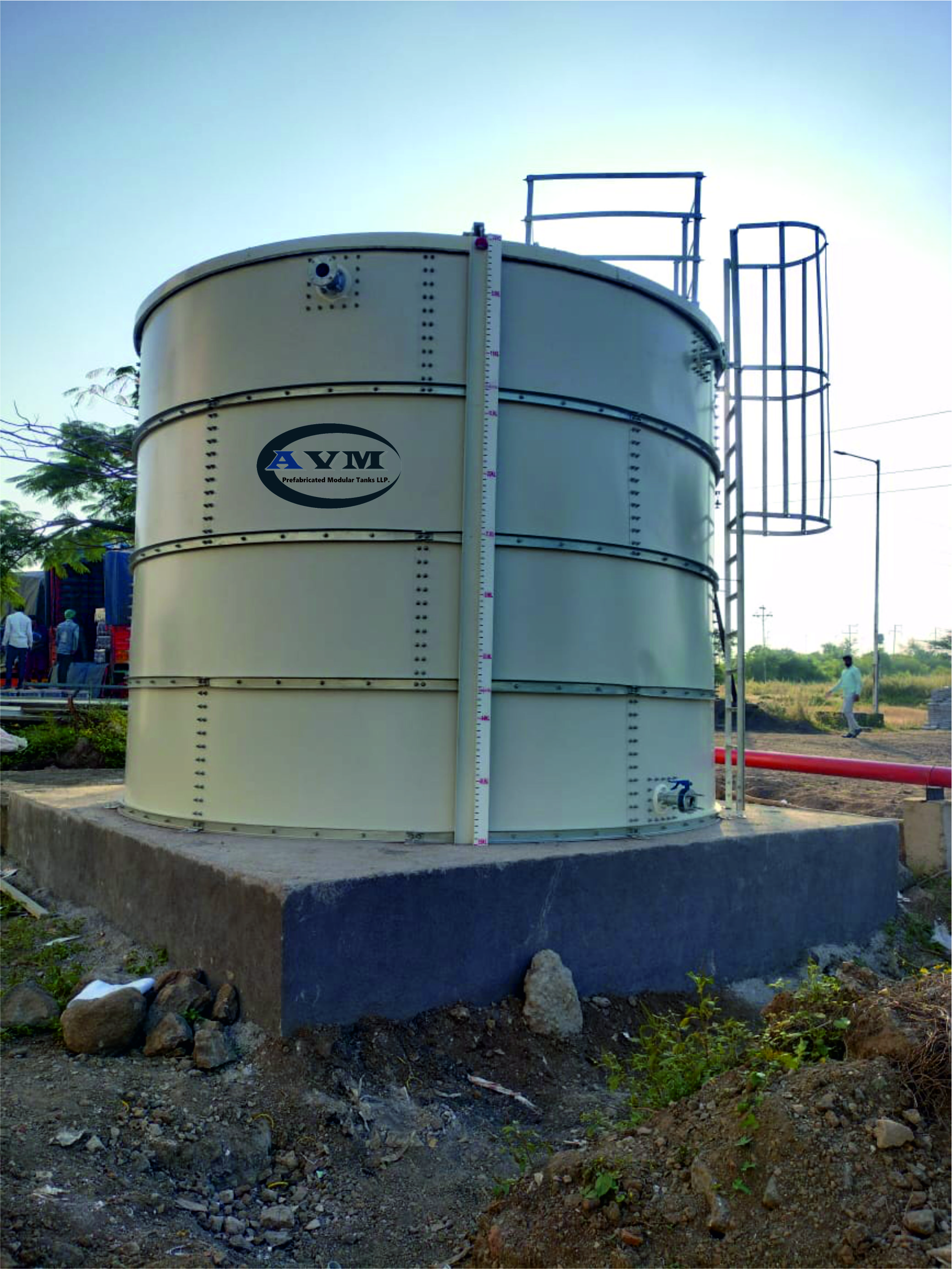 Raw
                                    Water Storage Tanks